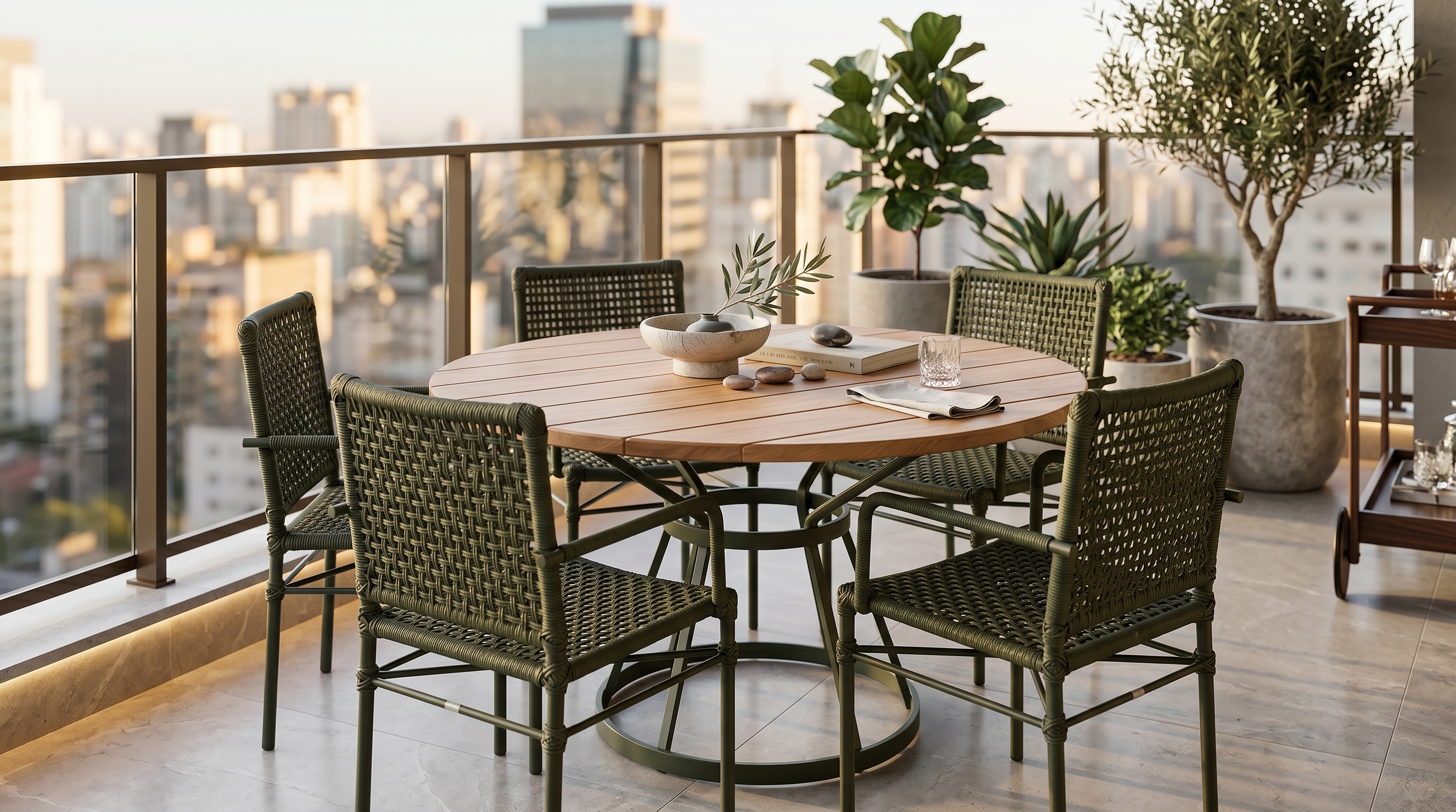 Mesa Olivia com Cadeiras